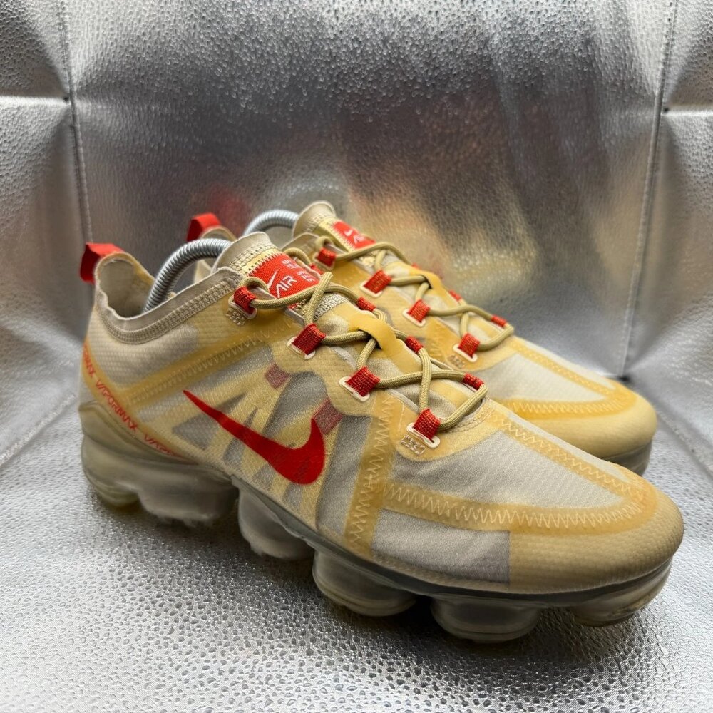 Size 11 Nike Air VaporMax 2019‎ Chinese New Year Gold Womens Sneakers BQ7041-200
